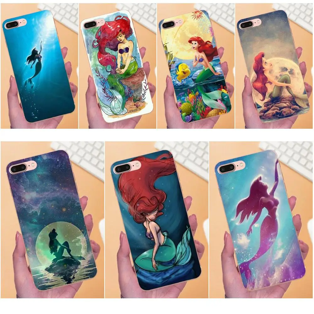 

Little Mermaid Offer Vertical Soft TPU Mobile Cases Covers For Xiaomi Redmi Note 2 3 3S 4 4A 4X 5 5A 6 6A Pro Plus