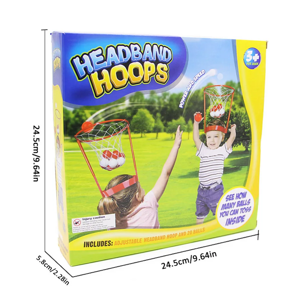 Children's Outdoor Toy Headband Hoop Ball Toy Security Catching Basketball Kid Game Head Strap Party Game Parent-child Toy Children's Outdoor Toy Headband Hoop Ball Toy Security Catching Basketball Kid Game Head Strap Party Game Parent-child Toy