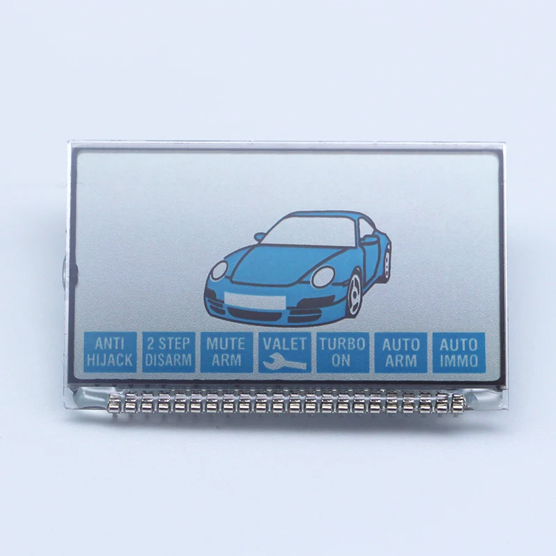 

B6 LCD display for Russian Two way Car Alarm System Starline B6 lcd remote controller Keychain key chain fob remote starter