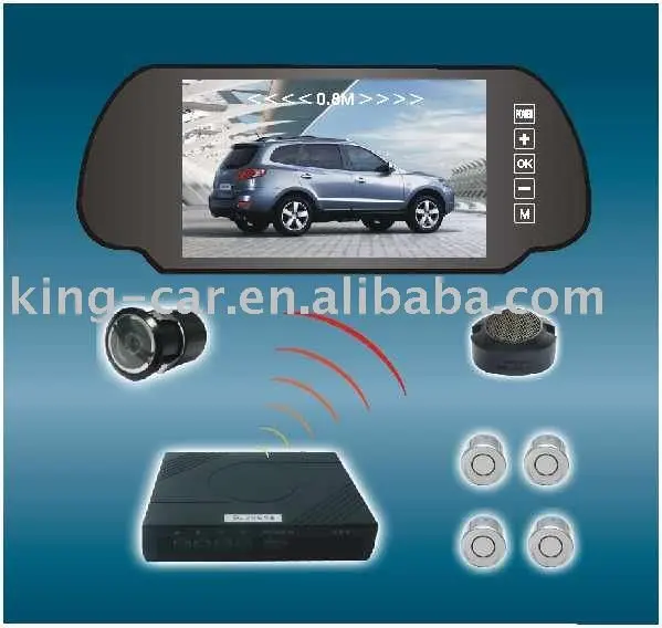 

12Voltage waterproof sensor high definition CCD camera parking sensor system