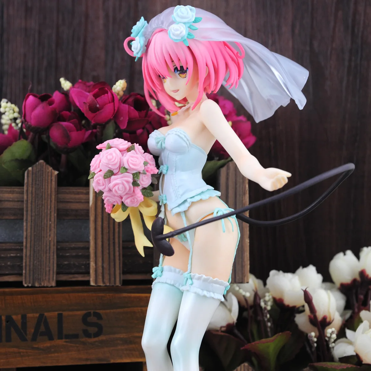 Нижнее белье для свадьбы Momo Velia Deviluke To Love ru фигурка Lala Satalin Maid сексуальная девушка