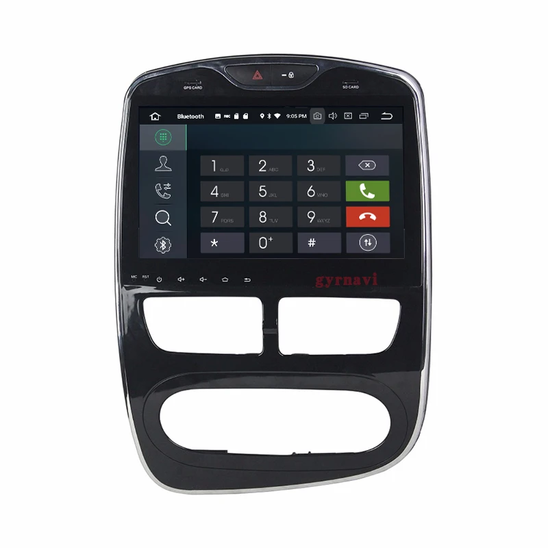 Top Octa core PX5 Android 8.0 car radio gps for Renault Clio with 4G RAM 32G ROM wifi 4g usb auto Multimedia 5