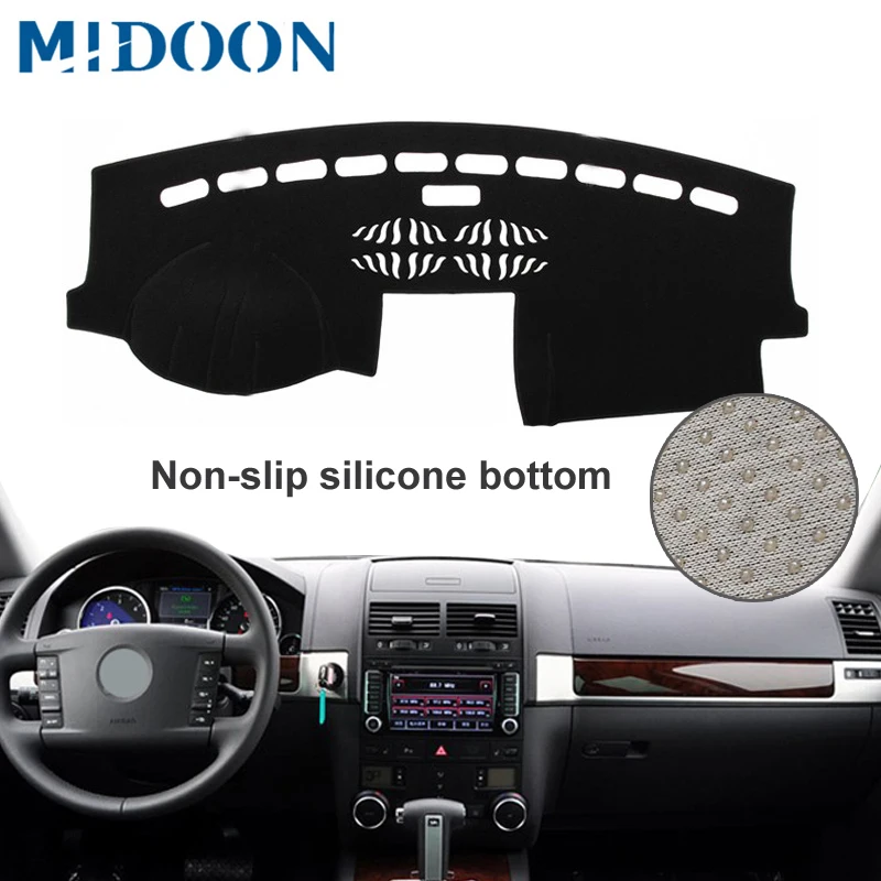 Чехол для приборной панели автомобиля MIDOON Volkswagen VW Touareg 2003 2004 2005 2006 2007 2008 2009 2010