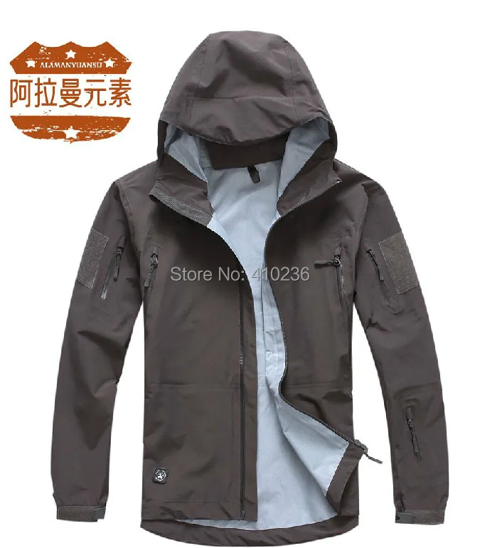 Tactical Gear Outdoor Hardshell Jacket Men Military Camouflage