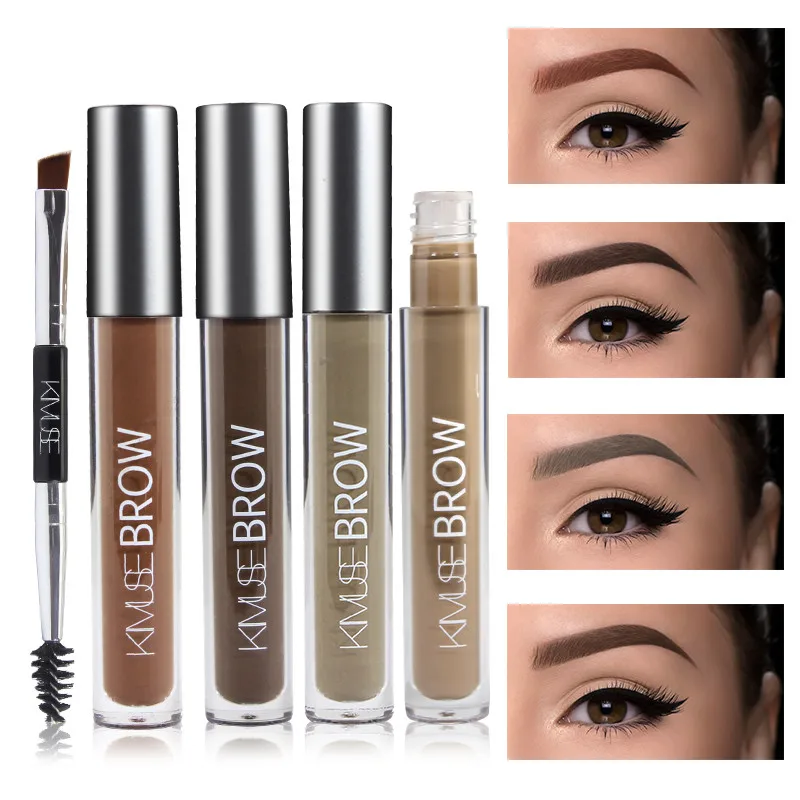 

Makeup Beauty Smooth Natural Lasting Eyebrow Liquid Easy To Wear Waterproof Sweat Proof Non Discoloring Eyebrow Cream Cosmetic