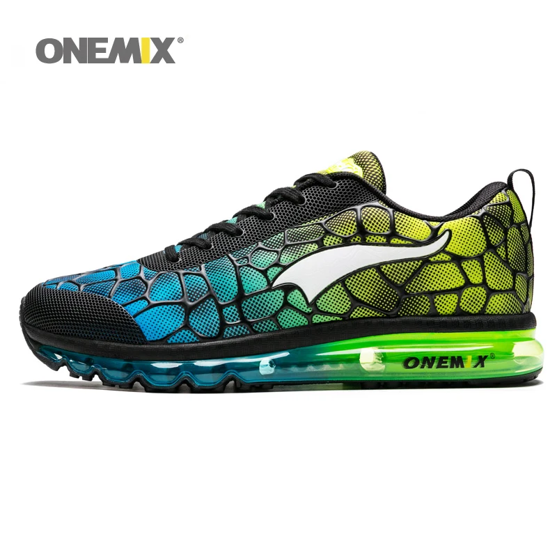 ONEMIX Original Air Running Shoes For Men Sneakers Breathable Mesh Vamp Light Trail Trainers Best Road Jogging Sport Shoes