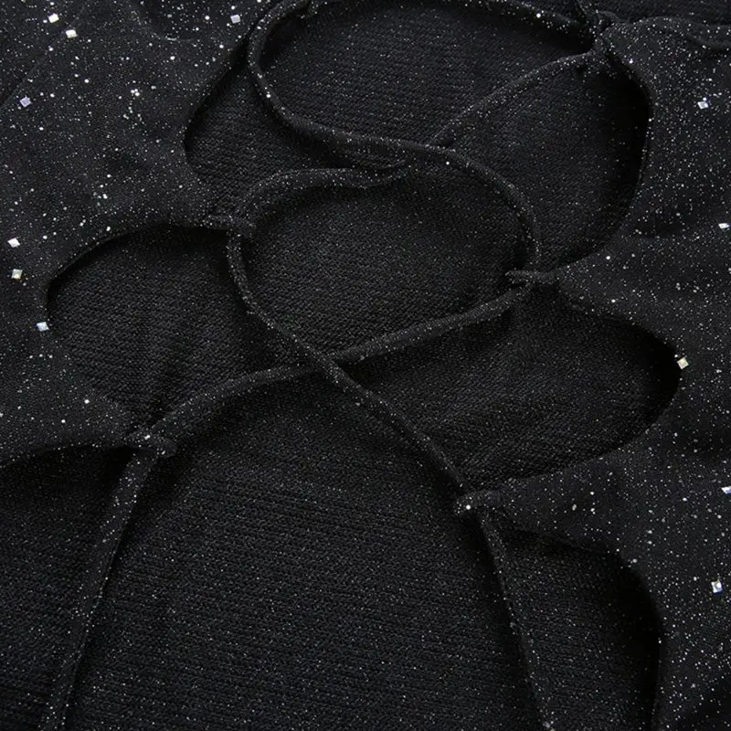 Women Sequins Skinny Bodysuit Black Sleeveless Summer Beach Hot Bodysuits 2019 Sexy Backless Bodycon Slim Playsuit Women Sequins Skinny Bodysuit Black Sleeveless Summer Beach Hot Bodysuits 2019 Sexy Backless Bodycon Slim Playsuit