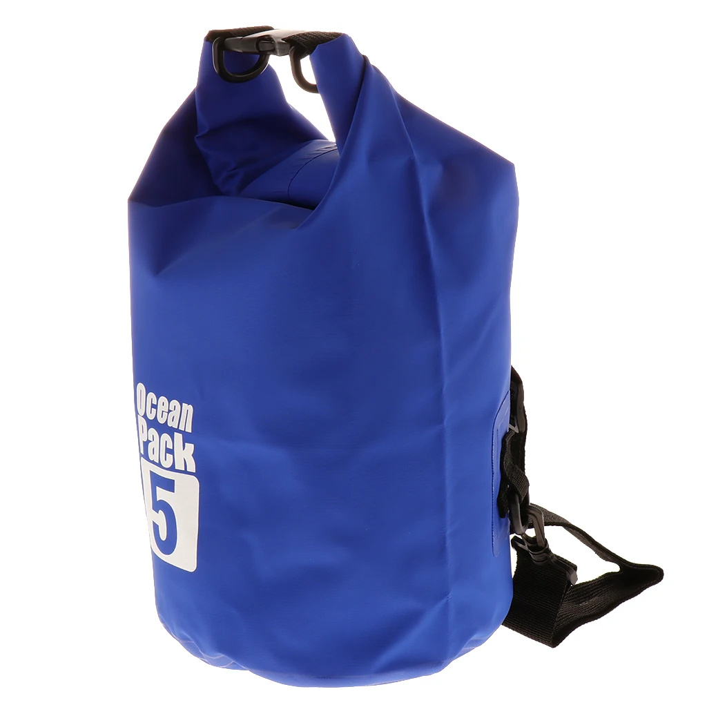 Large Ocean Dry Bag Case Waterproof Dry Sack Bucket Backpack for Drifting Kayaking Camping Hiking Waterproof Dry Bags Backpack
