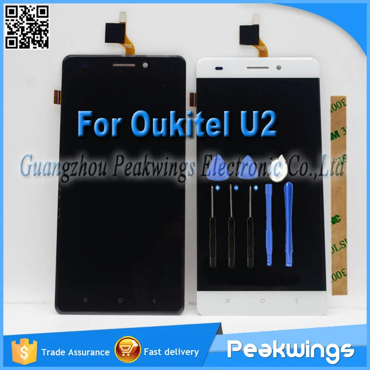 

5.0" inch Tested Quality Touch Oukitel U2 LCD Display Screen