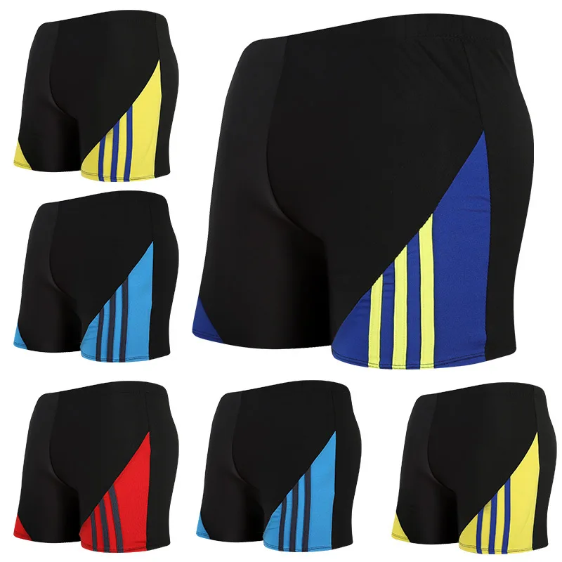 

Adult men's swimming trunks boxer comfortable beach pants with large printing Bathing trunks Beach pants shorts quick drying