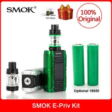 Original SMOK E-Priv Kit 230W with TFV12 Prince Tank 8ml+Mesh Coils+18650 Cells(Optional) For e-cigarette smok e priv vape kit Original SMOK E-Priv Kit 230W with TFV12 Prince Tank 8ml+Mesh Coils+18650 Cells(Optional) For e-cigarette smok e priv vape kit