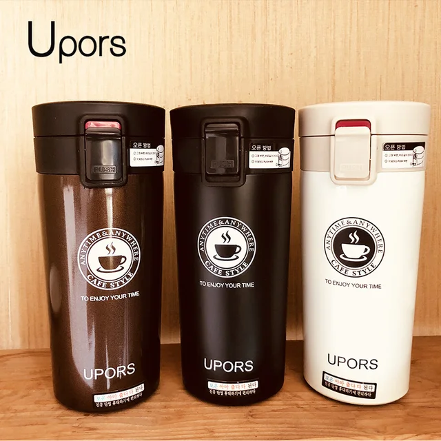 UPORS Premium Travel Coffee Mug Stainless Steel Thermos 1