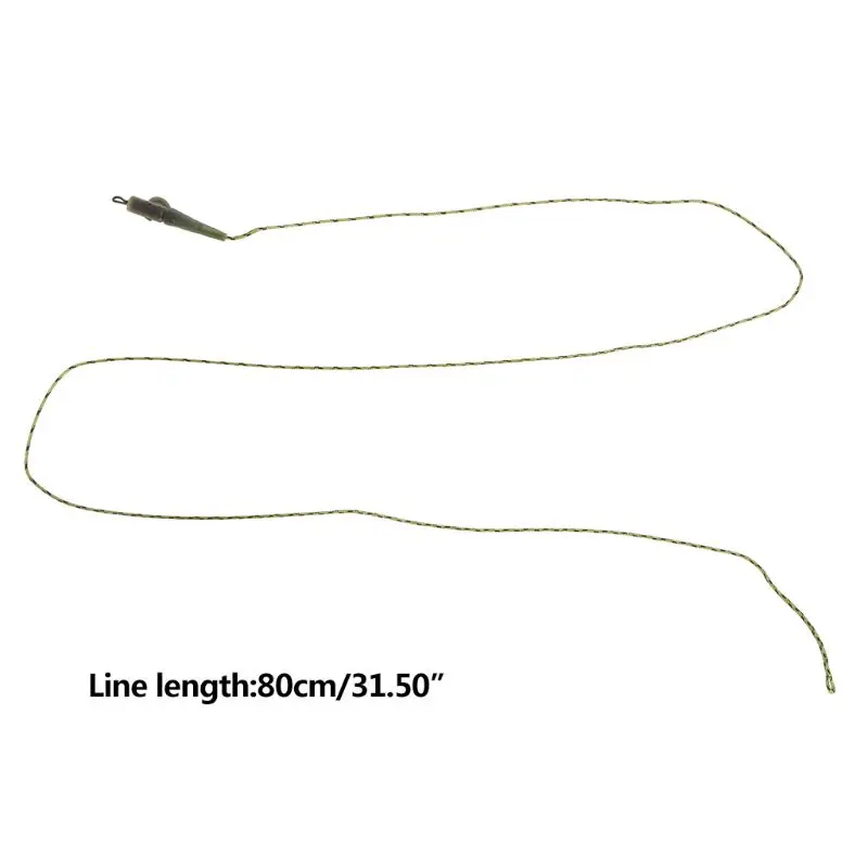 

Fishing Line Group 8-strand Braided Line PE Lead Core Quick Release Swivel Powerful High Intensity 80cm Tackle Accessories