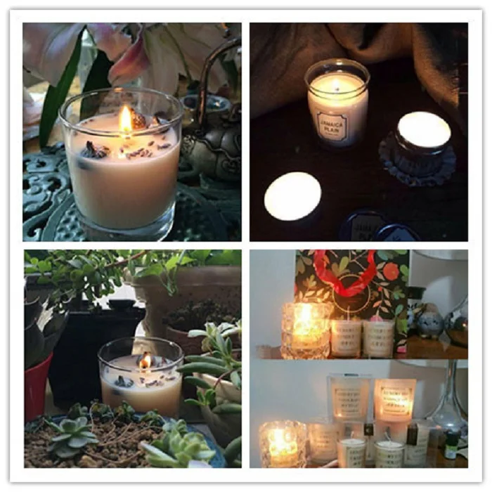 Натуральный органический DIY соевый воск для свечей сырье праздничные дни рождения вечеринки Votive Bars свечи делая поставки 200 г/пакет