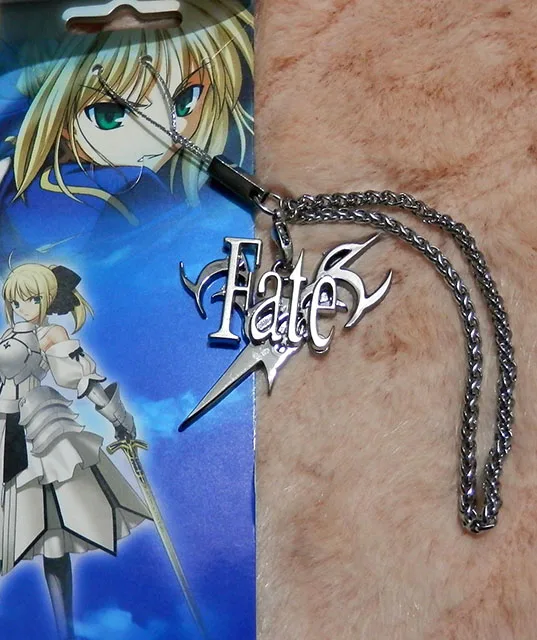 Аниме металлический брелок FATE Zero/stay Night Victory Ожерелье меч Высокое качество для