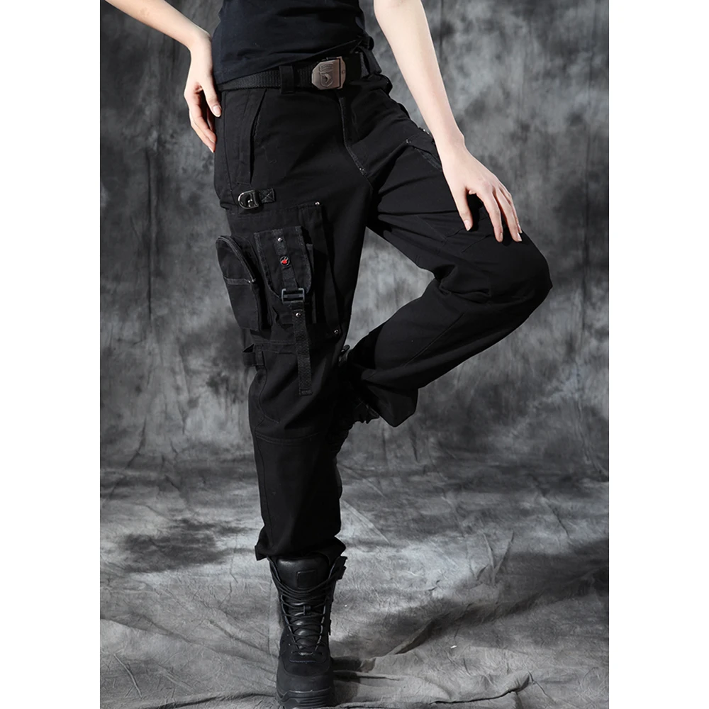 Брюки-карго комбинезоны Для женщин военные Костюмы тактические военные брюки нам армейские камуфляжные штаны Стиль камуфляж брюки унисекс