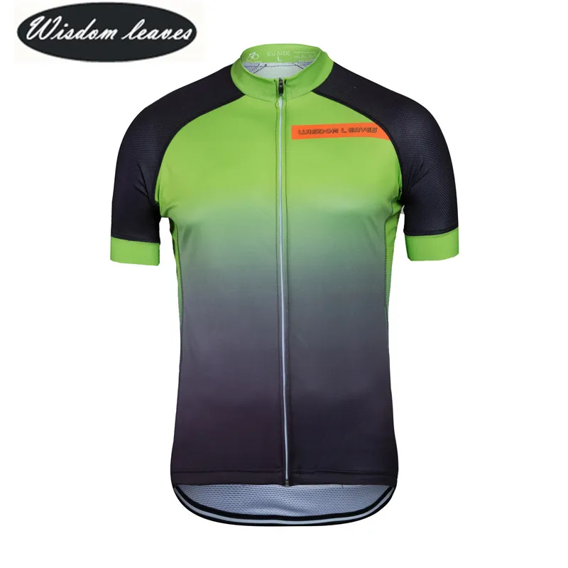

Wisdom Leaves 2017 Designers Brand Men profesional cycling jersey Women Short sleeve bike clothing Team sport Clothes shirt ODM