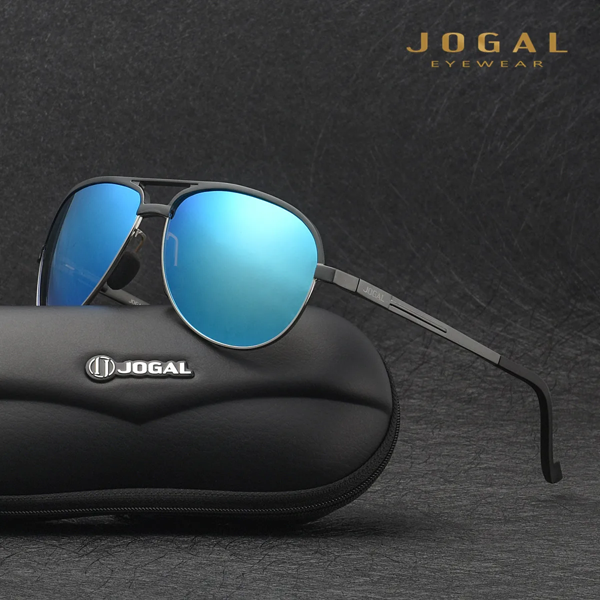 

JOGAL Men's Vintage Polarized Sunglasses Classic Women Sun glasses Coating Lens Driving Shades 6006