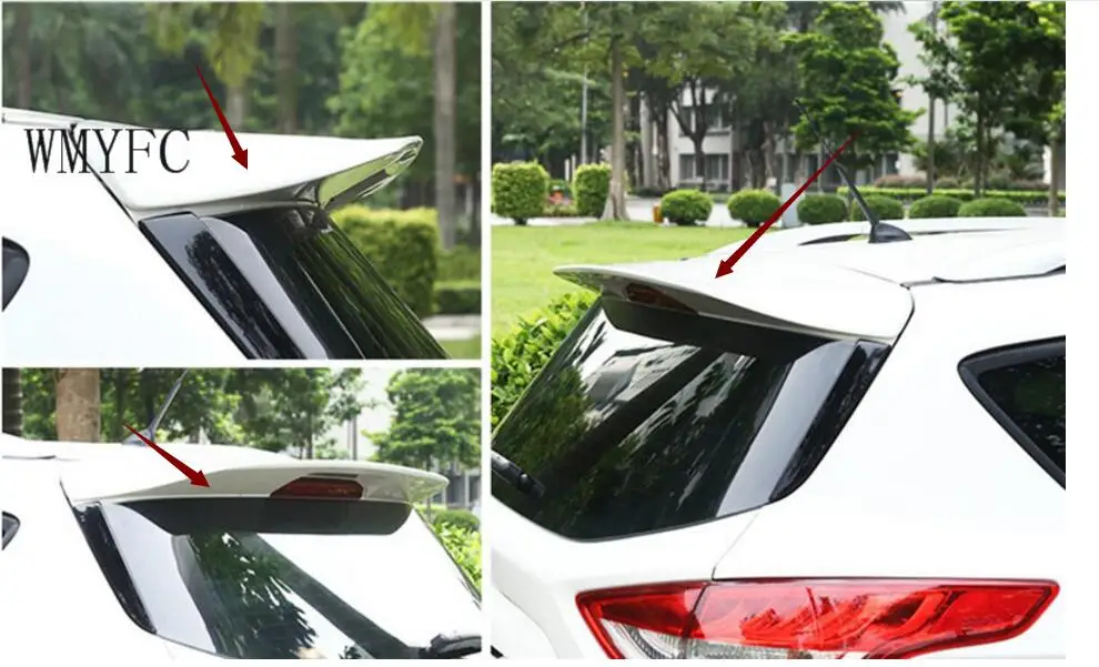 For Ford Kuga Escape 2013 2014 2015 2016 2017 2018 Spoiler ABS Auto Rear Wing Spoilers Car Accessories For Ford Kuga Escape 2013 2014 2015 2016 2017 2018 Spoiler ABS Auto Rear Wing Spoilers Car Accessories