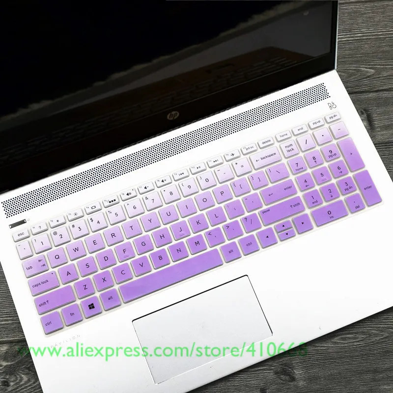 15,6 дюймов чехол для клавиатуры ноутбука протектор кожи для hp павильон X360 15-BAxxxx/X360 15-BFxxxx серии ноутбука
