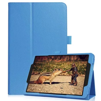 شراء 50 قطعة/الوحدة لسامسونج غالاكسي تبويب S5e 10.5 حافظة بولي Leather جلدية سليم حامل قابل للطي غطاء ل غالاكسي تبويب S5e 10.5 بوصة SM-T720 T725