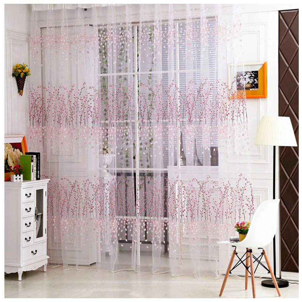 1 шт. тюлевые занавески для дверей и окон с шарфом|scarf valance curtains|curtains forcurtains for living room