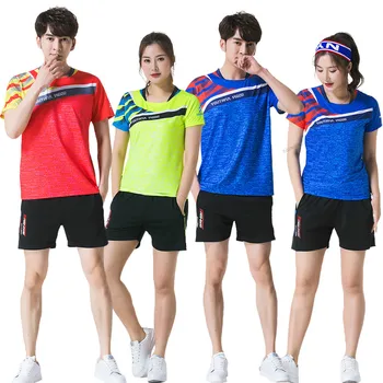 

Adsmoney Tennis wear sets Men/Women, Badminton sets , sports Badminton uniforms , Badminton shirt + shorts