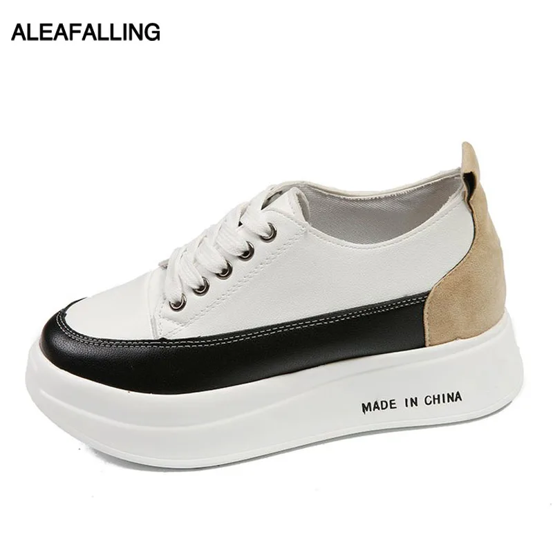 

Aleafallling Women Flats Autumn Warm Sneakers Winter Soft Comfortable Casual Shoes Thicken Sole Lady Flats Female Student FL72