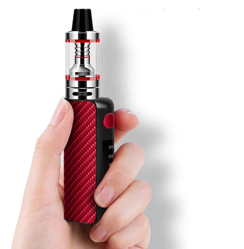 G taste 80W vape mod 1600mah батарея со светодиодом 2 мл испаритель Vapor электронная сигарета