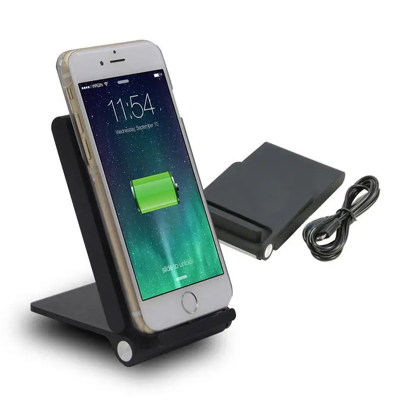 Factory Price Quick Charge 3 Coils Wireless Charging USB Cable Phone Charger for Xiaomi for iphone 5S for LG g3 for Samsung S6