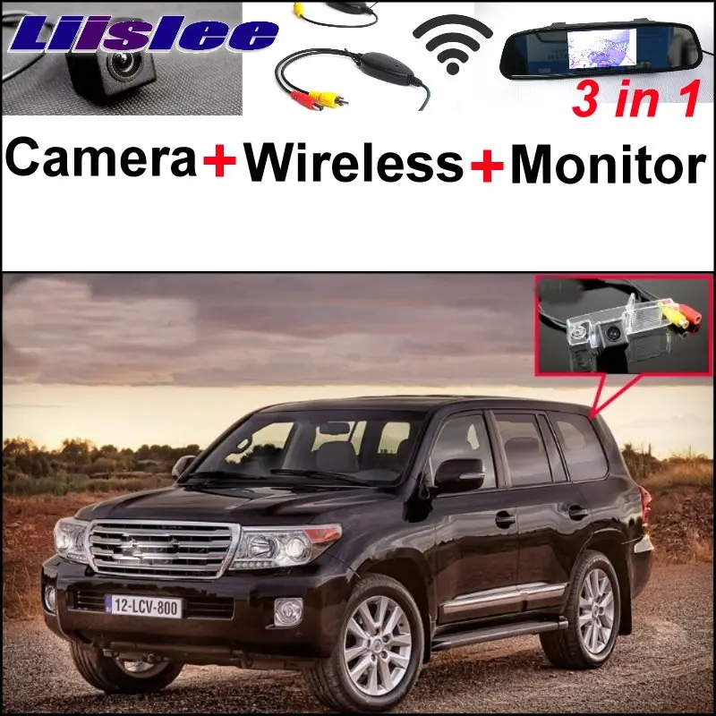 

Liislee 3 in1 Special Rear View Wifi Camera+Wireless Receiver + Mirror Monitor Easy Parking System For TOYOTA Roraima 2007~2014