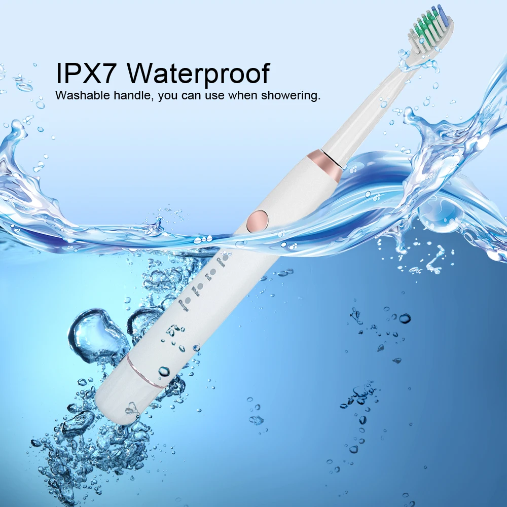 Sarmocare M100 Electric Ultrasonic Toothbrush sonic toothbrushes IPX7 Waterproof replacement battery tooth brush teeth brushes Sarmocare M100 Electric Ultrasonic Toothbrush sonic toothbrushes IPX7 Waterproof replacement battery tooth brush teeth brushes