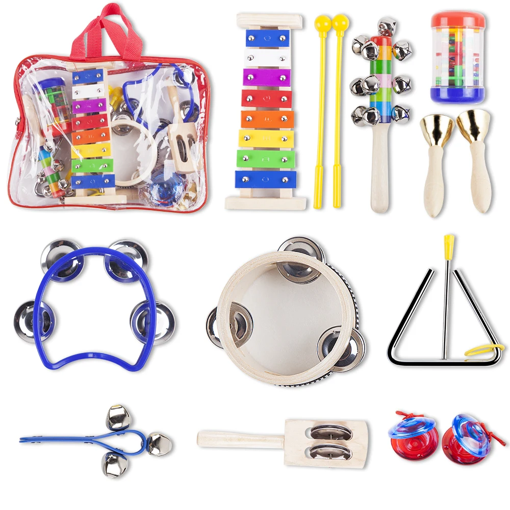 Vangoa Orff Instruments Set, Toy for Kids Per school Education, Orff