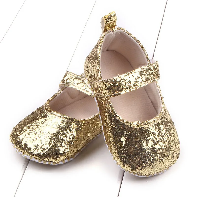

Baby Shoes First Walker Toddler Baby Girls Cotton Sequin Infant Kids Soft Sole Shoes Bottom Shoes 2018