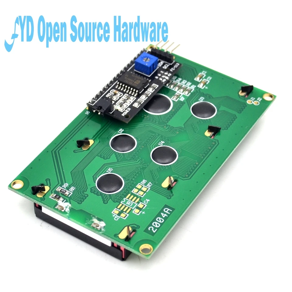 1 шт. ЖК модуль IIC/I2C/TWI 2004 204 20X4 с платой драйвера для arduino 60 мм X 99 мм|display driver board|display