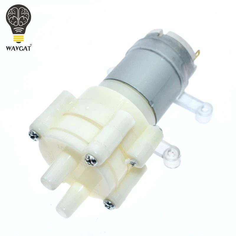 

WAVGAT DC6-12V R385 Aquarium Fish Tank Round Water Air DC Diaphragm Pump Aquarium Air Pumps Accessories