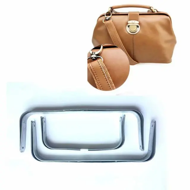 21 cm x 8.5 (8 inch 3 3/8 inch) doctor bag frame internal purse handbag | Багаж и сумки
