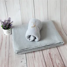 Серый массивный фон для позирования и обертывания комплект Fabirc стрейч обертывание Пеленальный кокон младенца фон Beanbag Крышка Одеяло реквизит