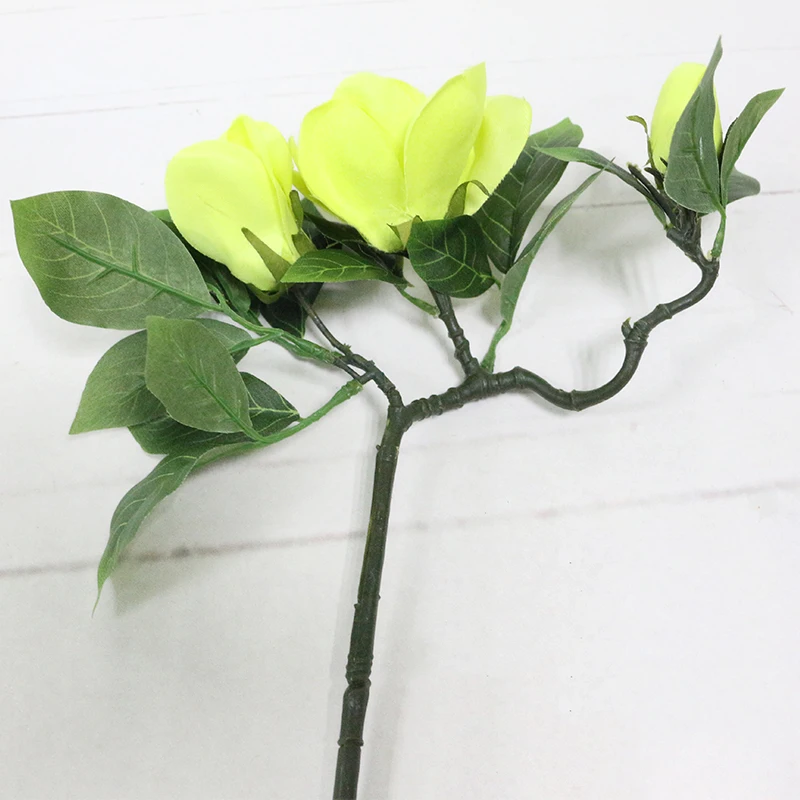 JAROWN Home Flowers Decoration Gardenia Camellia Simulation Flower Wholesale Artificial Flowers Wedding Home Decoration Home (2)