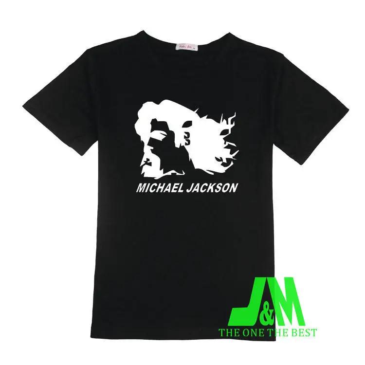 Сувенирное издание Майкл Джексон Классический танец o-образным вырезом MJ рубашка funs хип-хоп Футболка стильная Личная идея светящаяся футболка - Цвет: 14