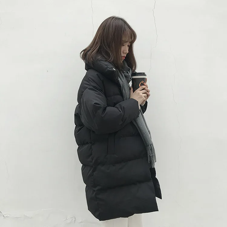 Hxjjp Grosso Jaqueta Feminina Inverno 2020 Outerwear Cabolsas Feminino Longo Casual Quente Oversize Puffer Parka Marca 3 Cheap Parcas