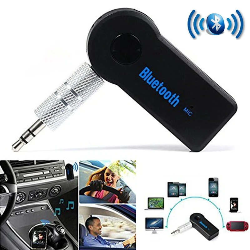 Bluetooth AUX Audio 3 5MM Jack Music Bluetooth Receiver Car Kit Wireless Speaker font b Headphone