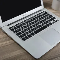 Евро введите русский язык письмо Силиконовая клавиатура чехол для MacBook Air 13 Pro 13 15 17 Retina Защитная Наклейка