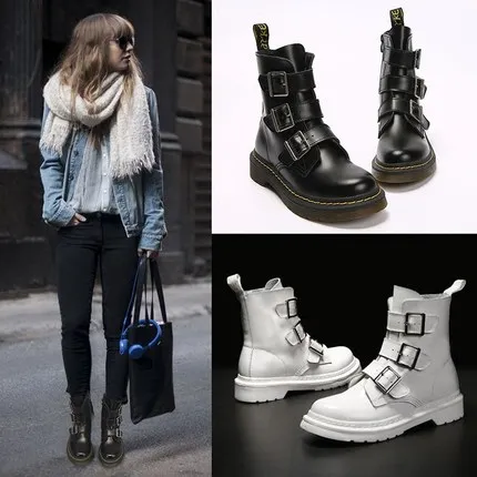 

British wind Martin boots female spring and autumn 2018 new wild Korean version of Harajuku student short boots motorcycle winte