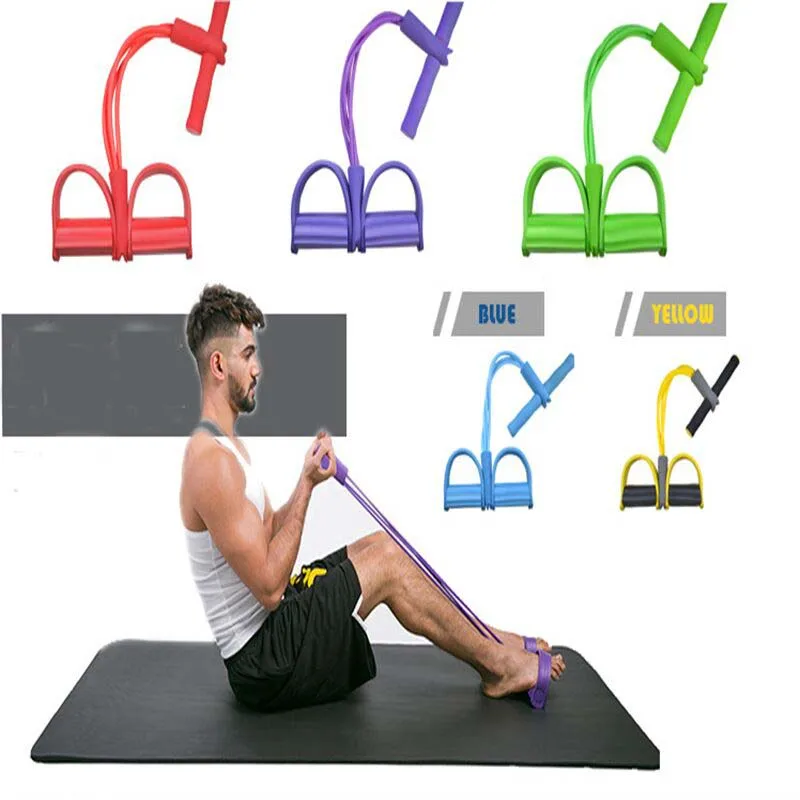 WEING NEW Pedal pull rope sit up chest chest stretch rope fitness equipment home men and women