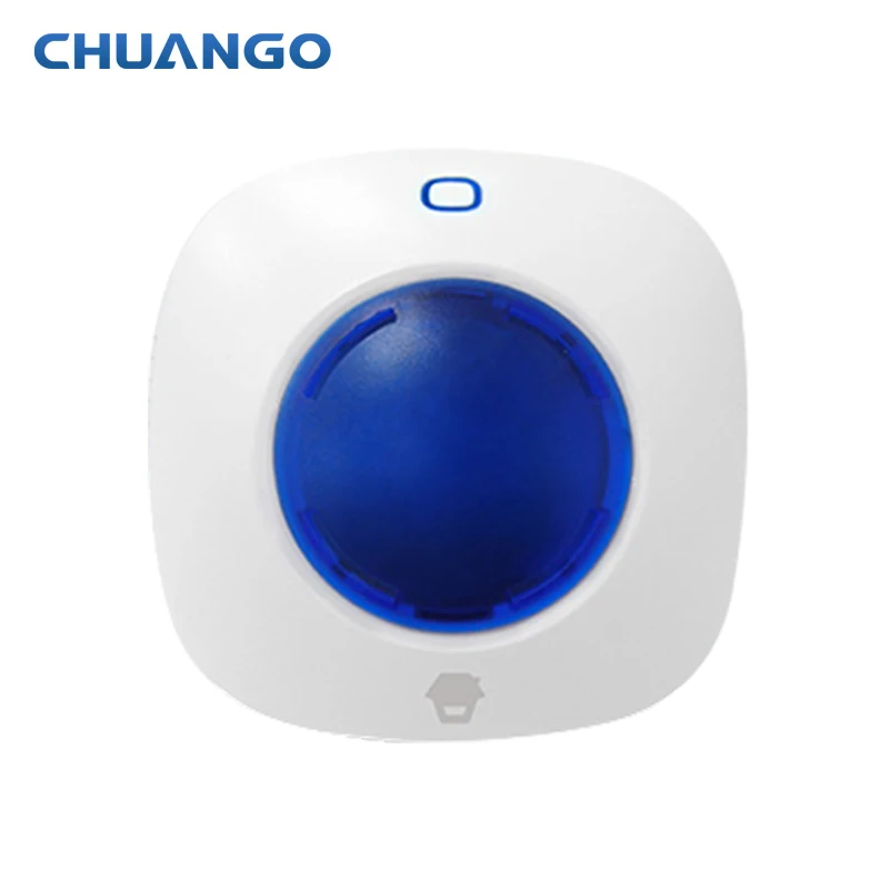 Chuango 315mhz WS 105 Mini estroboscópico inalámbrico sirena de ...