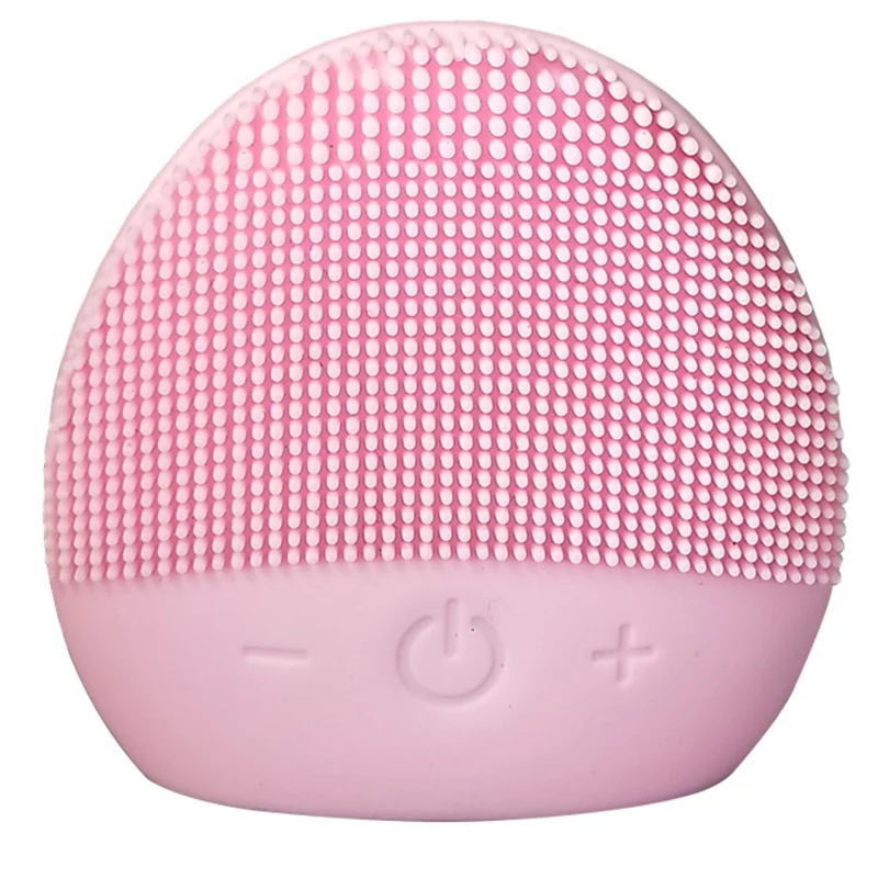 

Usb Facial Cleansing Brush Sonic Vibration Mini Face Cleaner Silicone Deep Pore Cleaning Electric Waterproof Massage