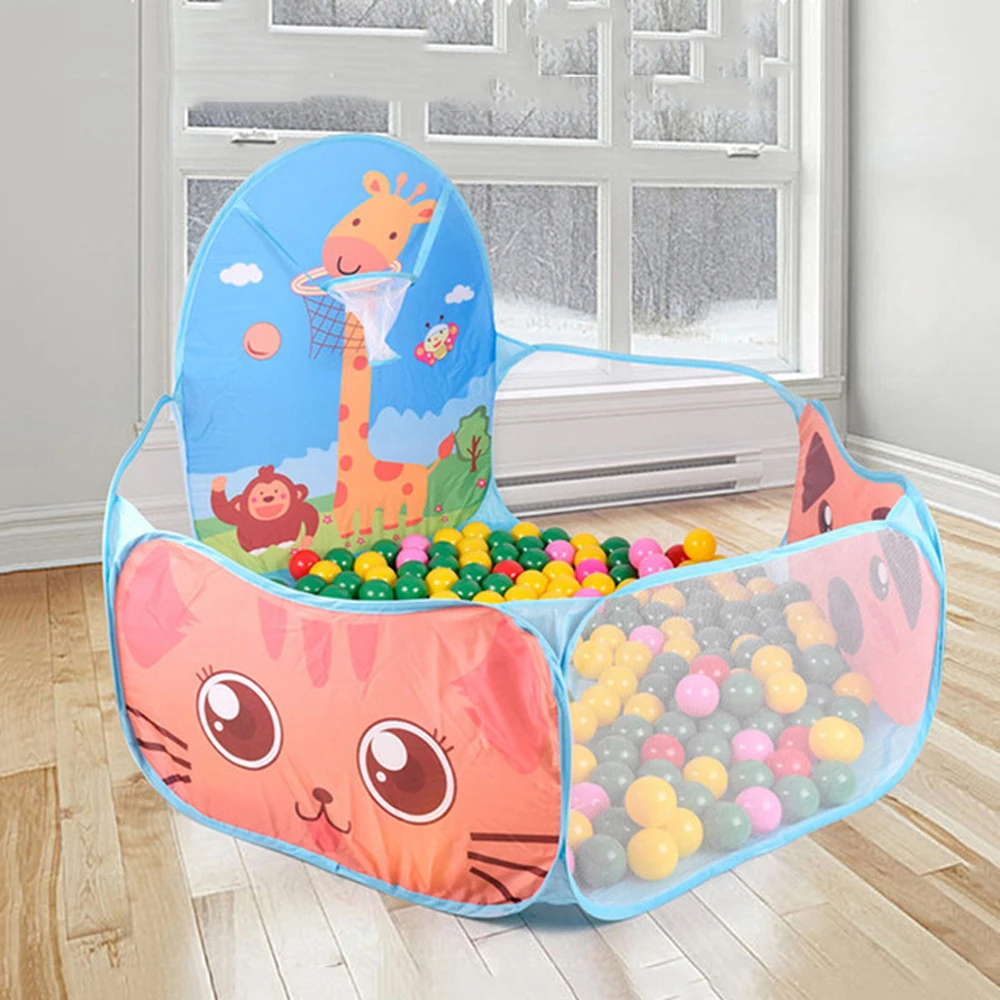 Safe Kids Playpen Portable Baby Ball Pool Children's Playpen Folding Child Fence Indoor Outdoor Children's Pool Balls Baby Toys Safe Kids Playpen Portable Baby Ball Pool Children's Playpen Folding Child Fence Indoor Outdoor Children's Pool Balls Baby Toys