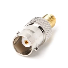 BNC Female Plug to SMA Female Jack Antenna Adapter Copper Connector Converter BNC Female Plug to SMA Female Jack Antenna Adapter Copper Connector Converter