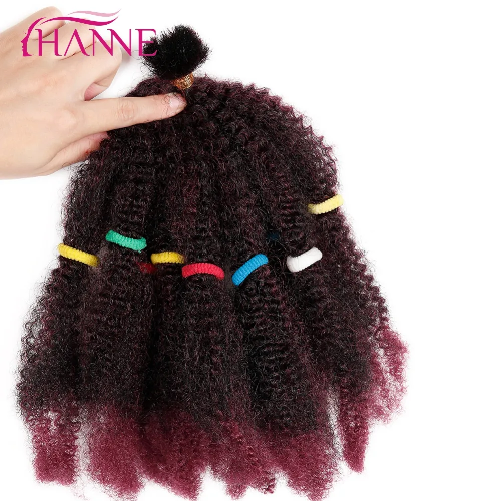 Hanne Bulk Hair Small Afro Twist Extensions 12 Black Or Hanne Bulk Hair Small Afro Twist